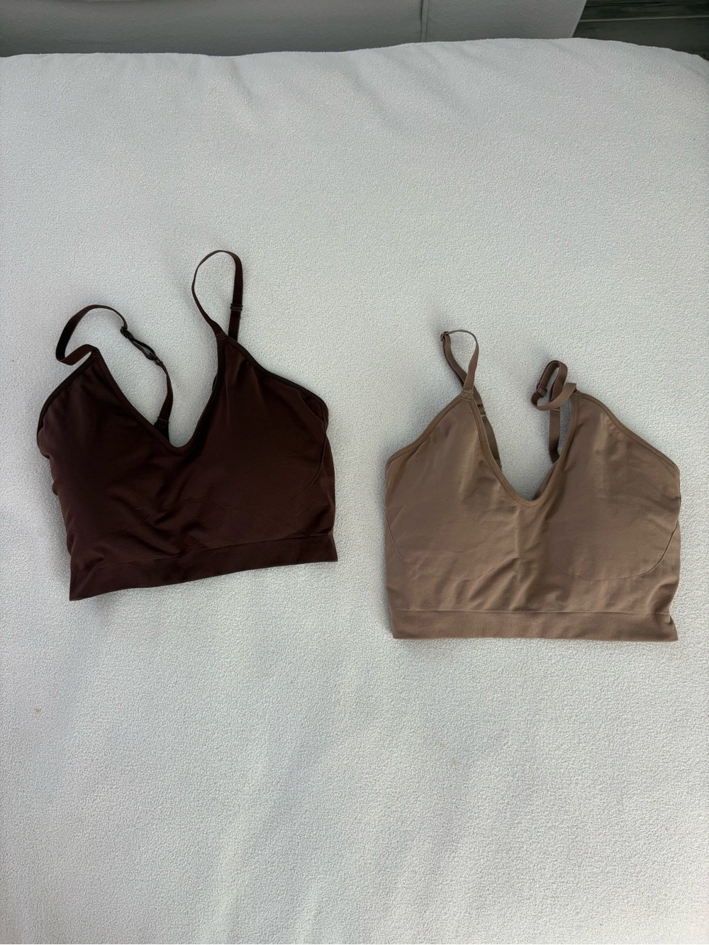 YITTY Taupe Seamless Bralette Bundle of 2